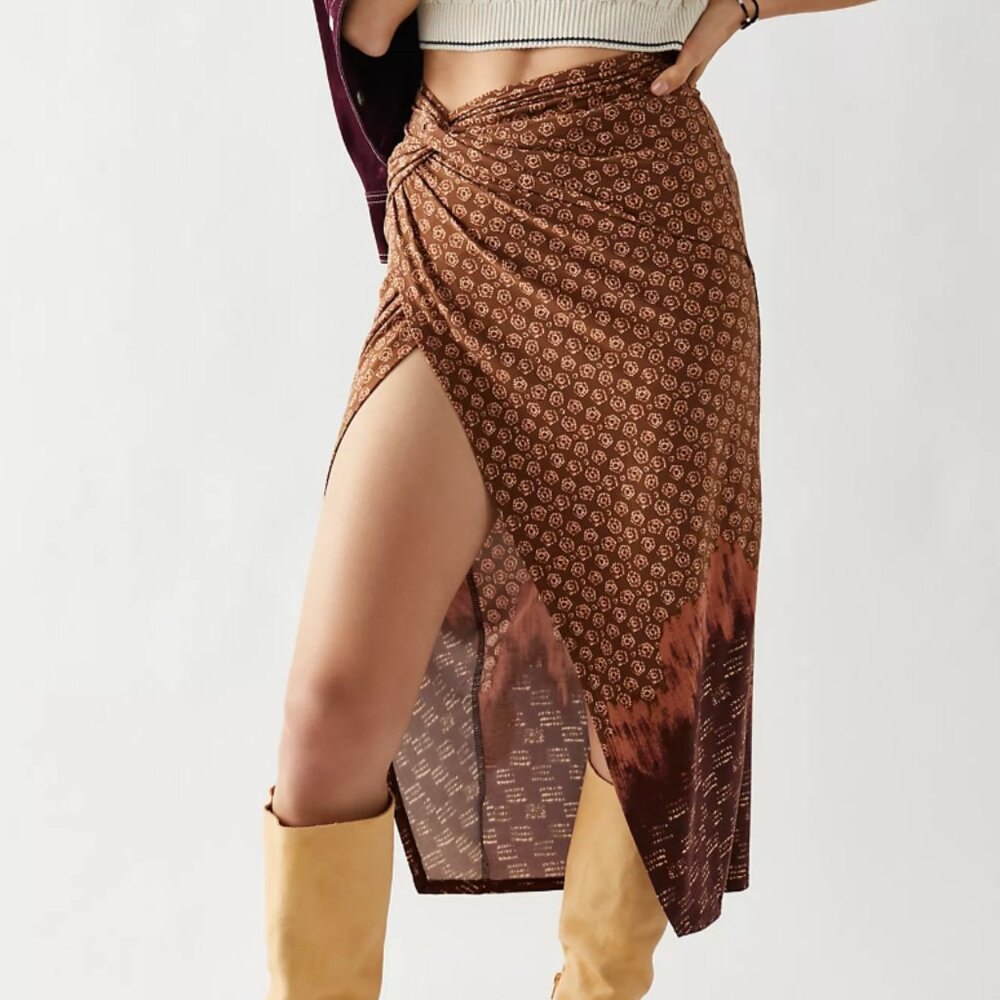 Free People "Sarong It Feels Right" Sarong Skirt